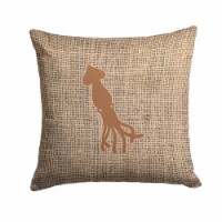 Carolines Treasures BB1096-BL-BN-PW1414 Squid Burlap and Brown BB1096 Fabric De