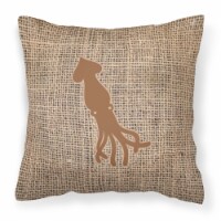 Carolines Treasures BB1096-BL-BN-PW1818 Squid Burlap and Brown BB1096 Fabric De