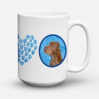Carolines Treasures SS4801-BU-CM15 Blue Field Spaniel Coffee Mug 15 oz