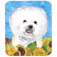 Carolines Treasures  Bichon Frise Mouse Pad- Hot Pad Or Trivet