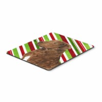 /Hot Pad/Trivet, Chesapeake Bay Retriever Candy Cane Christmas (SS4600MP)