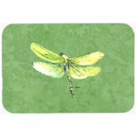 Carolines Treasures Dragonfly on Avacado Mouse Pad- Hot Pad or Trivet