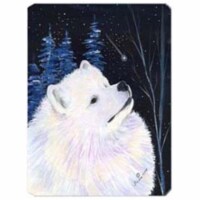 Carolines Treasures  Starry Night Samoyed Mouse Pad