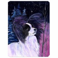 Carolines Treasures  Starry Night Papillon Mouse Pad