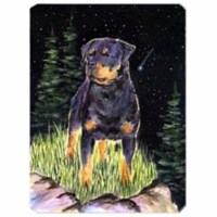 Carolines Treasures  Starry Night Rottweiler Mouse Pad