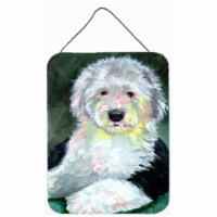 Carolines Treasures 7252DS1216 Old English Sheepdog Wall or Door Hanging Prints