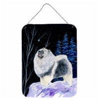 Carolines Treasures SS8357DS1216 Starry Night Keeshond Wall or Door Hanging Pri