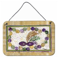 Carolines Treasures  8059DS812 Mardi Gras Beads Wall or Door Hanging Prints