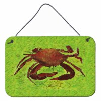 Carolines Treasures  8127DS812 Crab Wall or Door Hanging Prints