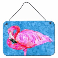 Carolines Treasures  8686DS812 Flamingo Wall or Door Hanging Prints