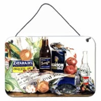 Carolines Treasures  1002DS812 Barq's, Crabs, and spices Wall or Door Hanging Pr