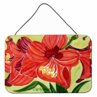 Carolines Treasures  6055DS812 Flower - Amaryllis Wall or Door Hanging Prints