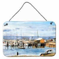 Carolines Treasures 8129DS812 The Pass Bait Shop Wall or Door Hanging Prints