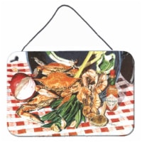 Carolines Treasures  8537DS812 Crab Boil Wall or Door Hanging Prints