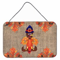Thanksgiving Turkey Pilgram Fleur de lis Wall or Door Hanging Prints