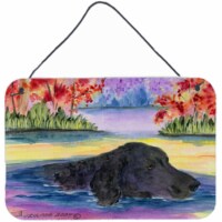 Carolines Treasures SS8043DS812 Curly Coated Retriever Wall or Door Hanging Pri