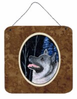 Carolines Treasures SS8398DS66 Starry Night Norwegian Elkhound Wall or Door Han