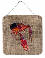 Carolines Treasures  8739DS66 Crawfish Wall or Door Hanging Prints