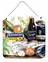 Carolines Treasures 1002DS66 Barq's, Crabs, and spices Wall or Door Hanging Pri