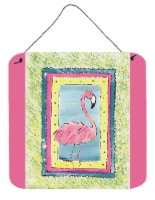 Carolines Treasures  8106-ADS66 Bird - Flamingo Wall or Door Hanging Prints