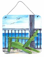Carolines Treasures  8085-2DS66 Adirondack Chairs Wall or Door Hanging Prints