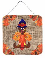 Thanksgiving Turkey Pilgram Fleur de lis Wall or Door Hanging Prints