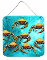 Carolines Treasures MW1140DS66 Crab Lotta Crabs Wall or Door Hanging Prints