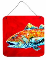 Carolines Treasures MW1141ADS66 Red Fish Alphonzo Head Wall or Door Hanging Pri