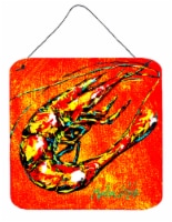 Carolines Treasures  MW1055DS66 Shrimp Rusty Nail Wall or Door Hanging Prints