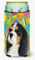 Carolines Treasures  LH9414TBC Cavalier Spaniel Easter Eggtravaganza Tall Boy Hu