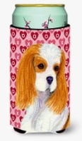 Cavalier Spaniel Hearts Love and Valentine's Day Portrait Tall Boy Hugger