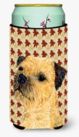 Carolines Treasures  LH9098TBC Border Terrier Fall Leaves Portrait Tall Boy Hugg