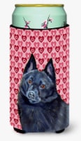 Schipperke Hearts Love and Valentine's Day Portrait Tall Boy Hugger