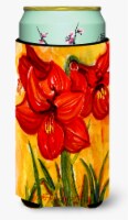 Carolines Treasures 6067TBC Flower - Amaryllis Tall Boy Hugger