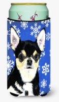 Carolines Treasures  SC9399TBC Chihuahua Winter Snowflakes Holiday Tall Boy Hugg