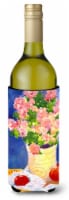 Carolines Treasures 6002LITERK Pink Bouquet of Flowers Wine Bottle Hugger