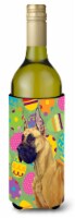 Carolines Treasures  LH9400LITERK Great Dane Easter Eggtravaganza Wine Bottle Hu