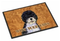 Carolines Treasures SS4894JMAT Portuguese Water Dog Wipe your Paws Doormat 24x3
