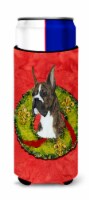 Carolines Treasures SS4195MUK Brindle Boxer Cristmas Wreath Ultra Hugger for sl