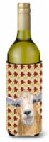 Carolines Treasures  RDR3027LITERK Goat Fall Leaves Wine Bottle Hugger