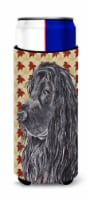 Carolines Treasures SC9541MUK Black Cocker Spaniel Fall Leaves Ultra Hugger for