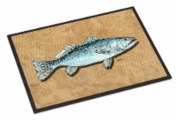 Carolines Treasures 8809JMAT Speckled Trout Doormat 24x36