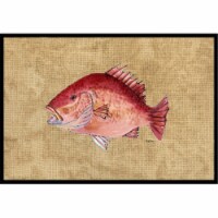 Carolines Treasures 8812JMAT Strawberry Snapper Doormat 24x36