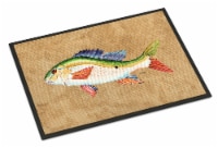 Carolines Treasures 8816JMAT Rainbow Trout Doormat 24x36