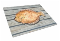 Carolines Treasures 8495LCB Fish Flounder Glass Cutting Board Large