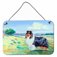 Carolines Treasures  7140DS812 Collie Wall or Door Hanging Prints