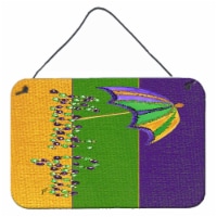 Carolines Treasures  8381DS812 Mardi Gras Wall or Door Hanging Prints