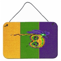 Carolines Treasures  8384DS812 Mardi Gras Wall or Door Hanging Prints