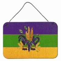 Carolines Treasures  8387DS812 Mardi Gras Mask Wall or Door Hanging Prints