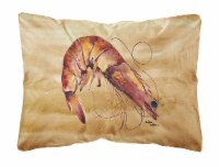 Carolines Treasures  8161PW1216 Shrimp Canvas Fabric Decorative Pillow